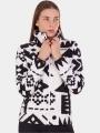 Fundango Serena Fleece Jacket női polár pulóver fehér színben 1