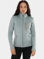 Fundango Antilles Melange Jacket női polár pulóver zöld színben 1