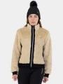 Fundango Marigold Shearling Jacket női hibrid felső homok színben 1