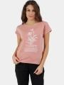Fundango Lima T-shirt női rövid ujjú póló rózsaszín színben 1