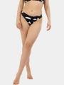 Fundango Hogg High Waisted Bottom női bikini alsó fekete színben 1
