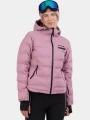 Fundango Rodney Padded Jacket női steppelt síkabát rózsaszín színben 1