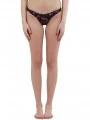 Fundango Madison High Cut Bottoms női bikini alsó fekete színben 1