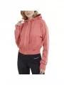 Fundango Draug Crop Hoodie női kapucnis pulóver magenta színben 1