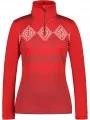 Luhta Luhta Kitinen női polár pulóver piros színben 1