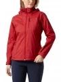 Helly Hansen W Crew Hooded Midlayer Jacket női utcai kabát piros színben 1