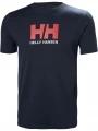 Helly Hansen Hh Logo T-Shirt férfi ujjatlan póló sötétkék színben 1