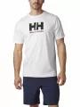 Helly Hansen Hh Logo T-Shirt férfi rövid ujjú póló fehér színben 1