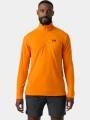 Helly Hansen Hp 1/2 Zip Pullover 2.0 férfi polár pulóver narancssárga színben 1
