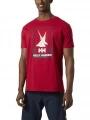 Helly Hansen Shoreline T-Shirt 2.0 férfi rövid ujjú póló piros színben 1