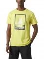 Helly Hansen Shoreline T-Shirt 2.0 férfi rövid ujjú póló sárga színben 1