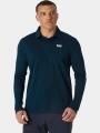 Helly Hansen Skagerrak Quickdry Rugger férfi hosszú ujjú póló sötétkék színben 1