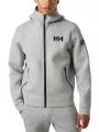 Helly Hansen Hp Ocean Fz Jacket 2.0 férfi kapucnis pulóver szürke színben 1