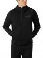 Helly Hansen Hp Ocean Fz Jacket 2.0 férfi kapucnis pulóver fekete színben 1