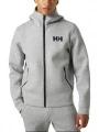Helly Hansen Hp Ocean Fz Jacket 2.0 férfi kapucnis pulóver szürke színben 1