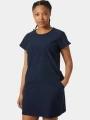 Helly Hansen W Thalia Summer Top női rövid ujjú póló sötétkék színben 1