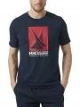 Helly Hansen Hp Race Graphic T-Shirt férfi rövid ujjú póló sötétkék színben 1