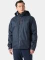 Helly Hansen Crew Hooded Midlayer Jacket 2 férfi vitorlás kabát sötétkék színben 1