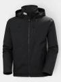 Helly Hansen Crew Hooded Midlayer Jacket 2 férfi vitorlás kabát fekete színben 1