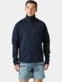 Helly Hansen Hp Fleece Jacket férfi polár pulóver sötétkék színben 1