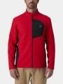 Spyder Bandit Sweater Fleece Jacket férfi polár pulóver piros színben 1