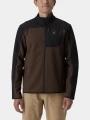 Spyder Web Shellfleece Jacket férfi polár pulóver barna színben 1