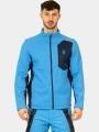 Spyder Bandit Jacket férfi polár pulóver kék színben 1