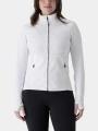 Spyder Luxe Sweater Fleece Jacket női polár pulóver fehér színben 1