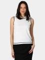 Luhta Luhta Huhtasuo női ujjatlan póló fehér színben 1