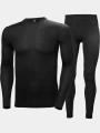 Helly Hansen Hh Comfort Light Set férfi aláöltöző szett fekete színben 1