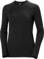 Helly Hansen W Lifa Merino Midweight Crew női aláöltöző felső fekete színben 1