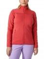 Helly Hansen W Alphelia Zero Fleece Jkt női polár pulóver piros színben 1