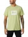 Helly Hansen Hh Box T férfi rövid ujjú póló zöld színben 1