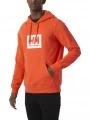 Helly Hansen Hh Box Hoodie férfi kapucnis pulóver narancssárga színben 1