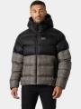 Helly Hansen Oslo Graphic Puffy férfi átmeneti kabát barna színben 1