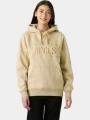 Helly Hansen W Elevate Hoodie női kapucnis pulóver barna színben 1