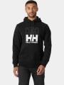 Helly Hansen Core Graphic Hoodie férfi kapucnis pulóver fekete színben 1