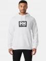 Helly Hansen Hh Box Hoodie férfi kapucnis pulóver fehér színben 1