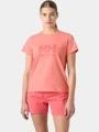 Helly Hansen W Hh Logo T-Shirt 3.0 női rövid ujjú póló homok színben 1