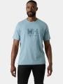 Helly Hansen Hh Logo T-Shirt 3.0 férfi rövid ujjú póló világoskék színben 1