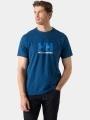 Helly Hansen Hh Logo T-Shirt 3.0 férfi rövid ujjú póló kék színben 1