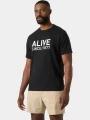 Helly Hansen Core Graphic T 2.0 férfi rövid ujjú póló fekete színben 1