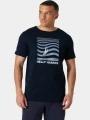 Helly Hansen Shoreline T-Shirt 3.0 férfi rövid ujjú póló sötétkék színben 1