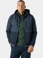 Helly Hansen Koster Hybrid Fz Hoodie férfi kapucnis pulóver sötétkék színben 1