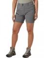 Helly Hansen W Vika Tur Shorts női túra rövidnadrág szürke színben 1