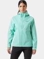 Helly Hansen W Loke Terra Jacket női esőkabát zöld színben 1
