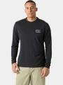 Helly Hansen Skog Graphic Ls Tee férfi hosszú ujjú póló fekete színben 1