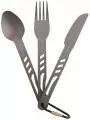 Ferrino Set Cutlery Alu evőeszköz készlet szürke színben 1