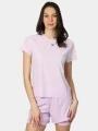 Rukka Rukka Maltila női rövid ujjú sport póló rózsaszín színben 1