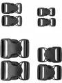 Ferrino Sr Buckle 25 Mm. (Set 2 Pcs) csat fekete színben 1